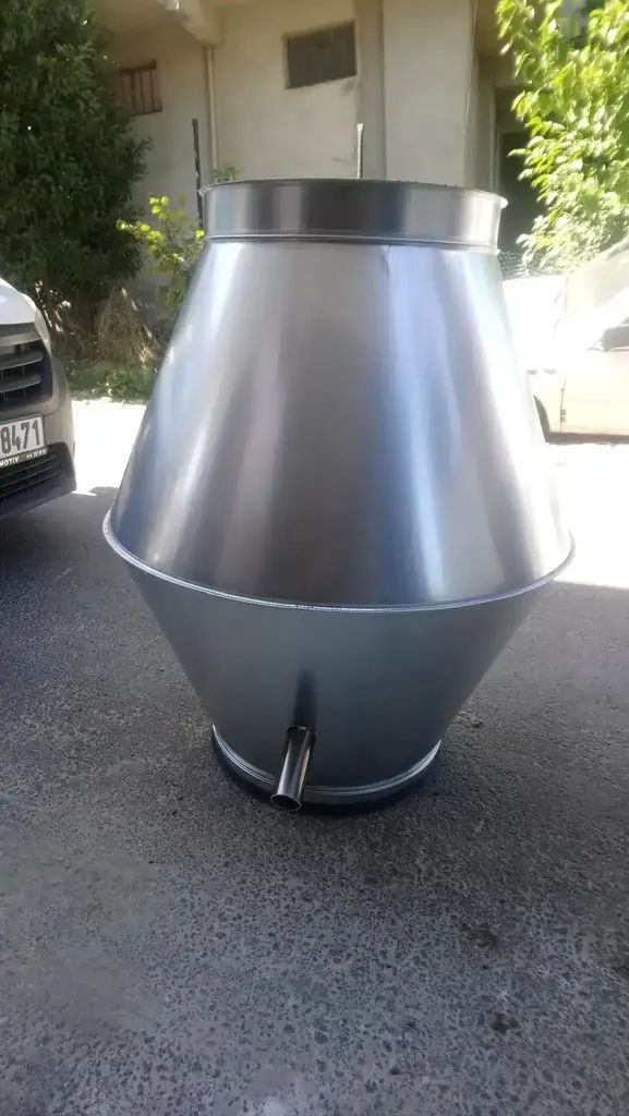 Paslanmaz çelik baca şapkası (yağmurluk)